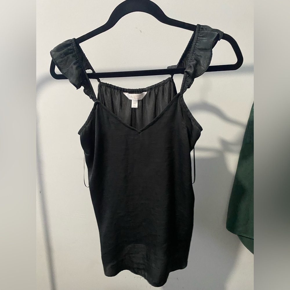 LC Lauren Conrad Grey Camisole Top